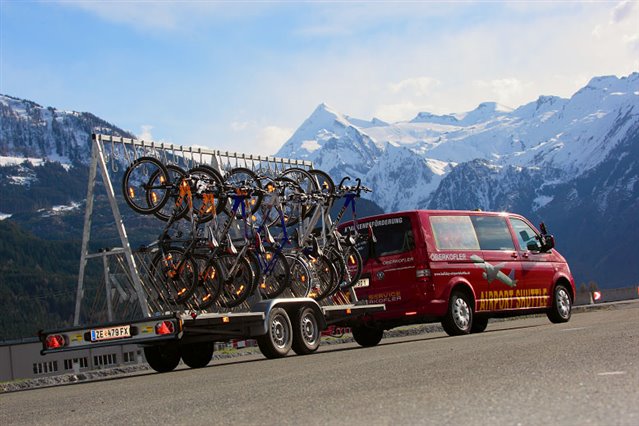 Servizio di trasporto biciclette da Grado a Salisburgo (Monaco)