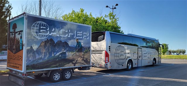 BACHER-REISEN Bici-Transfer Grado–Salzburg